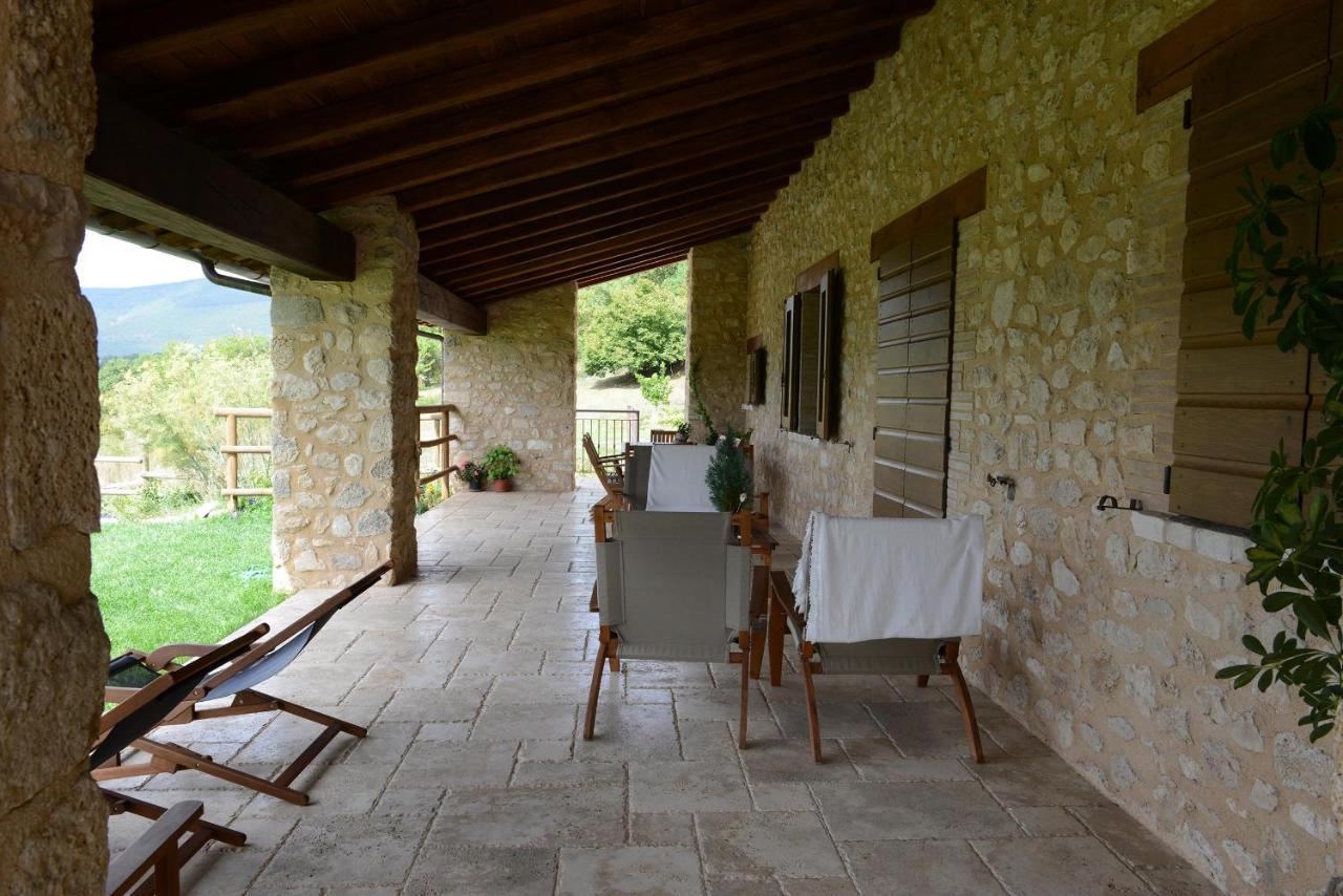 Vila Casale Dei Briganti Norcia Exteriér fotografie